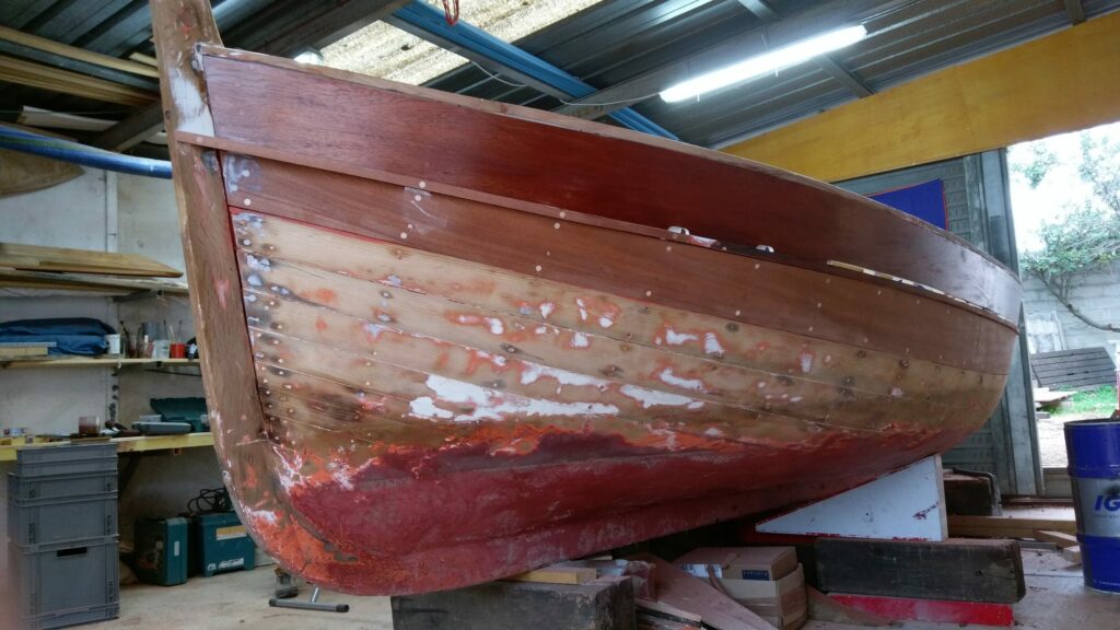 Article Blog - Corinne - Barquette - Retour aux sources la première restauration du chantier Vent d’Ouest Corinne – renaissance d’une barquette Ruoppolo (3)