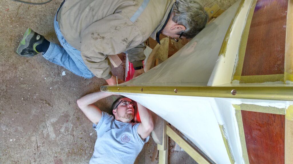 Article Blog - Corinne - Barquette - Retour aux sources la première restauration du chantier Vent d’Ouest Corinne – renaissance d’une barquette Ruoppolo (4)