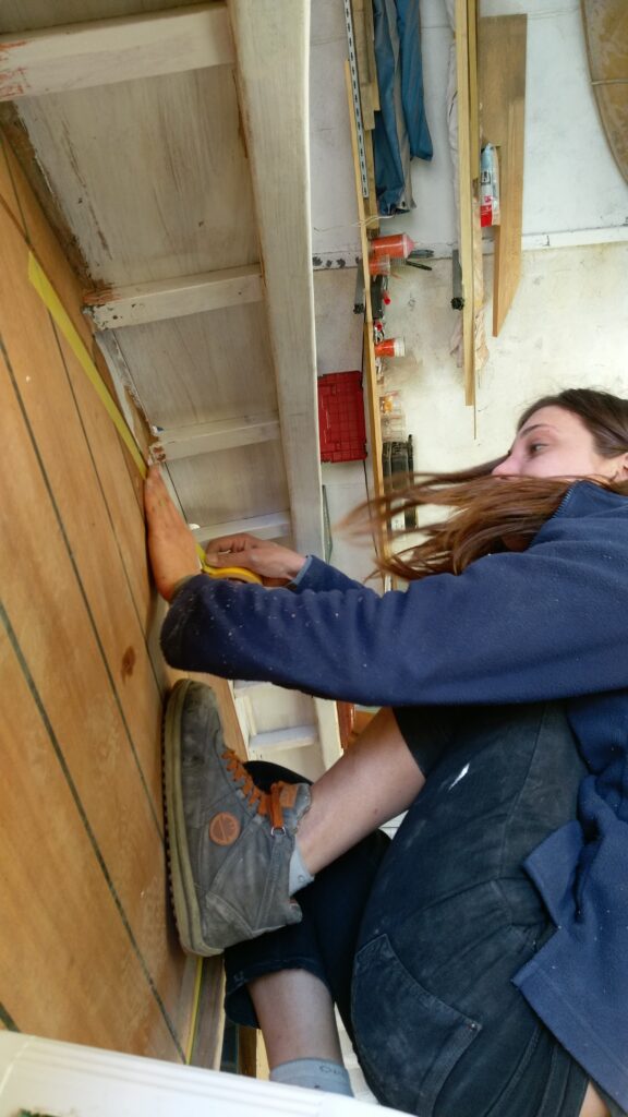 Article Blog - Corinne - Barquette - Retour aux sources la première restauration du chantier Vent d’Ouest Corinne – renaissance d’une barquette Ruoppolo (5)