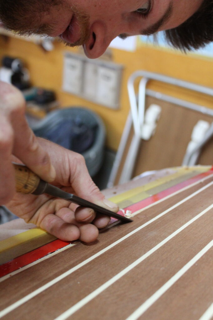 Riva Super Ariston restaurer une légende du canot automobile à Cassis par Vent d'Ouest chantier naval (5)